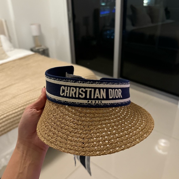 Dior straw visor - Picture 2 of 5